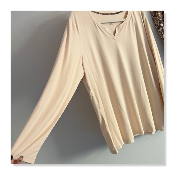 AnyBody Regular Lush Jersey Solid Top and Printed Joggers Sleep Set Sz XL NWOT - Picture 4 of 13